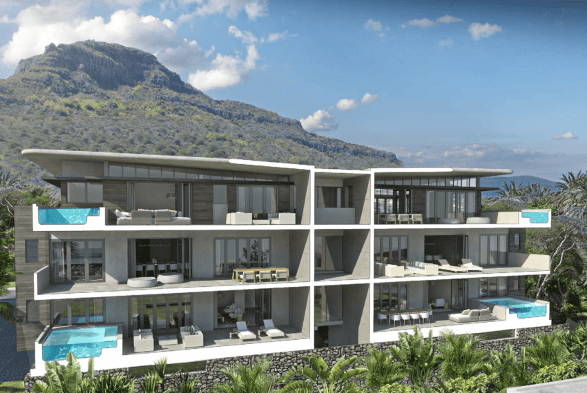 Appartement de luxe Manta Cove Tamarin Ile Maurice