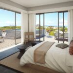 Très belle chambre avec grandes baies vitrées - Appartement à vendre -Grand Gaube île Maurice